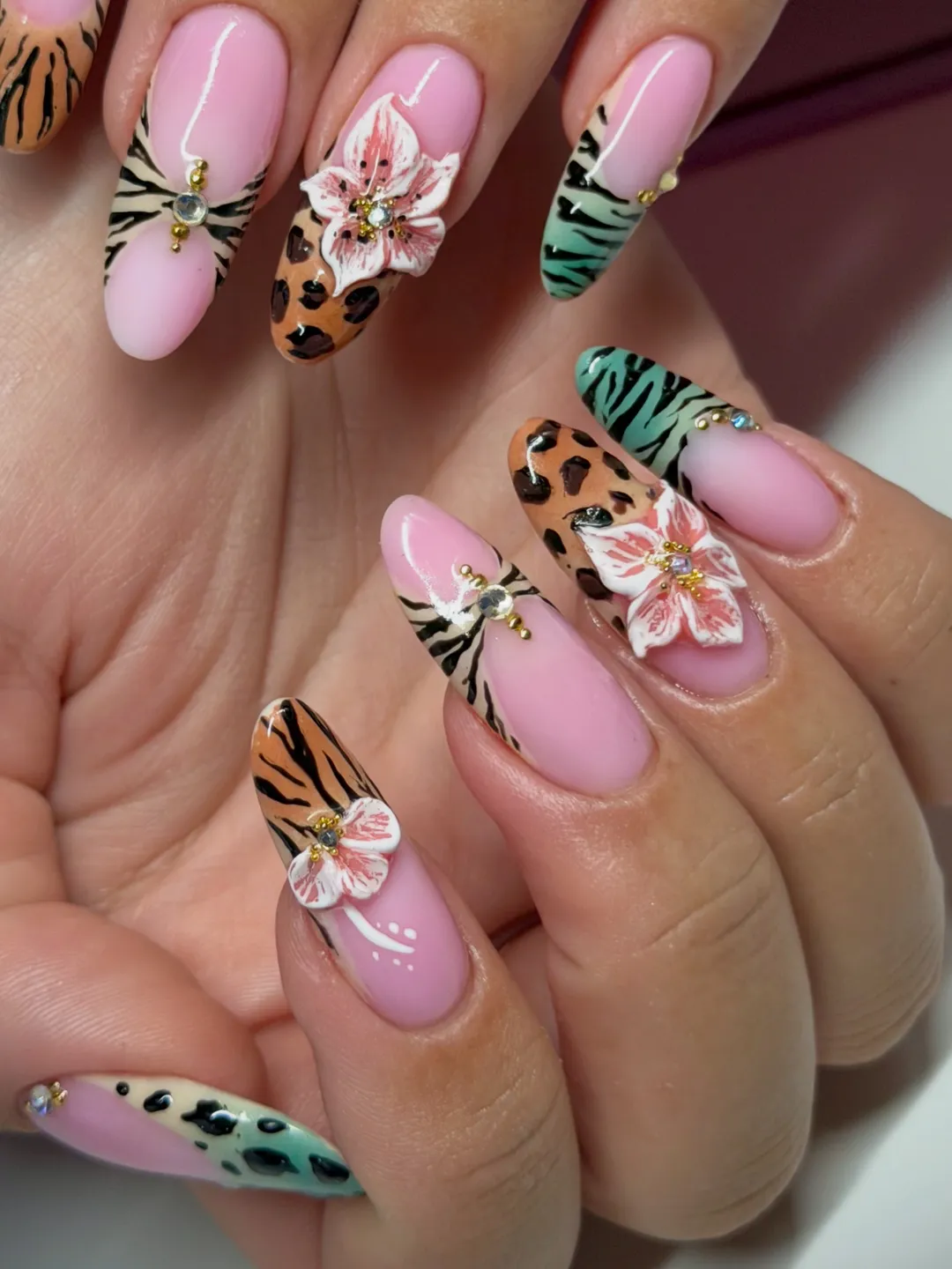 Animalier e gigli 3D
