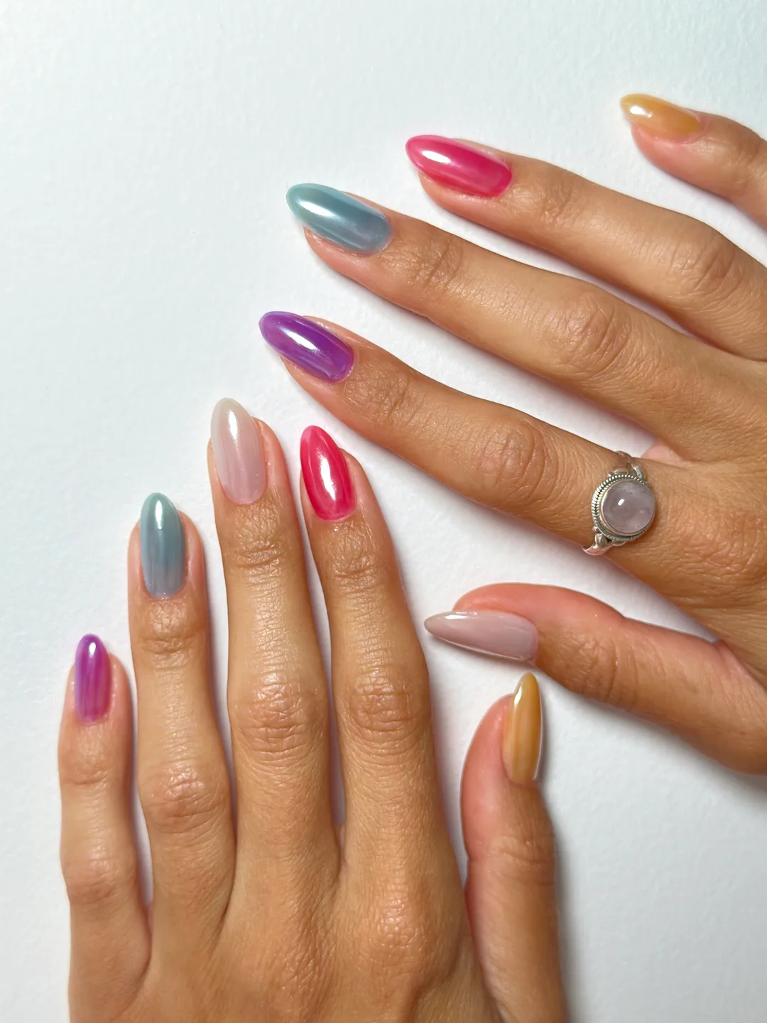 Chrome multicolore